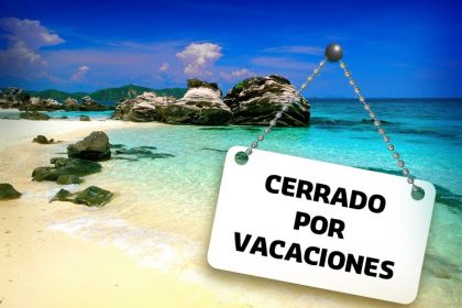 Cerrado por vacaciones. Volvemos el 10 de agosto